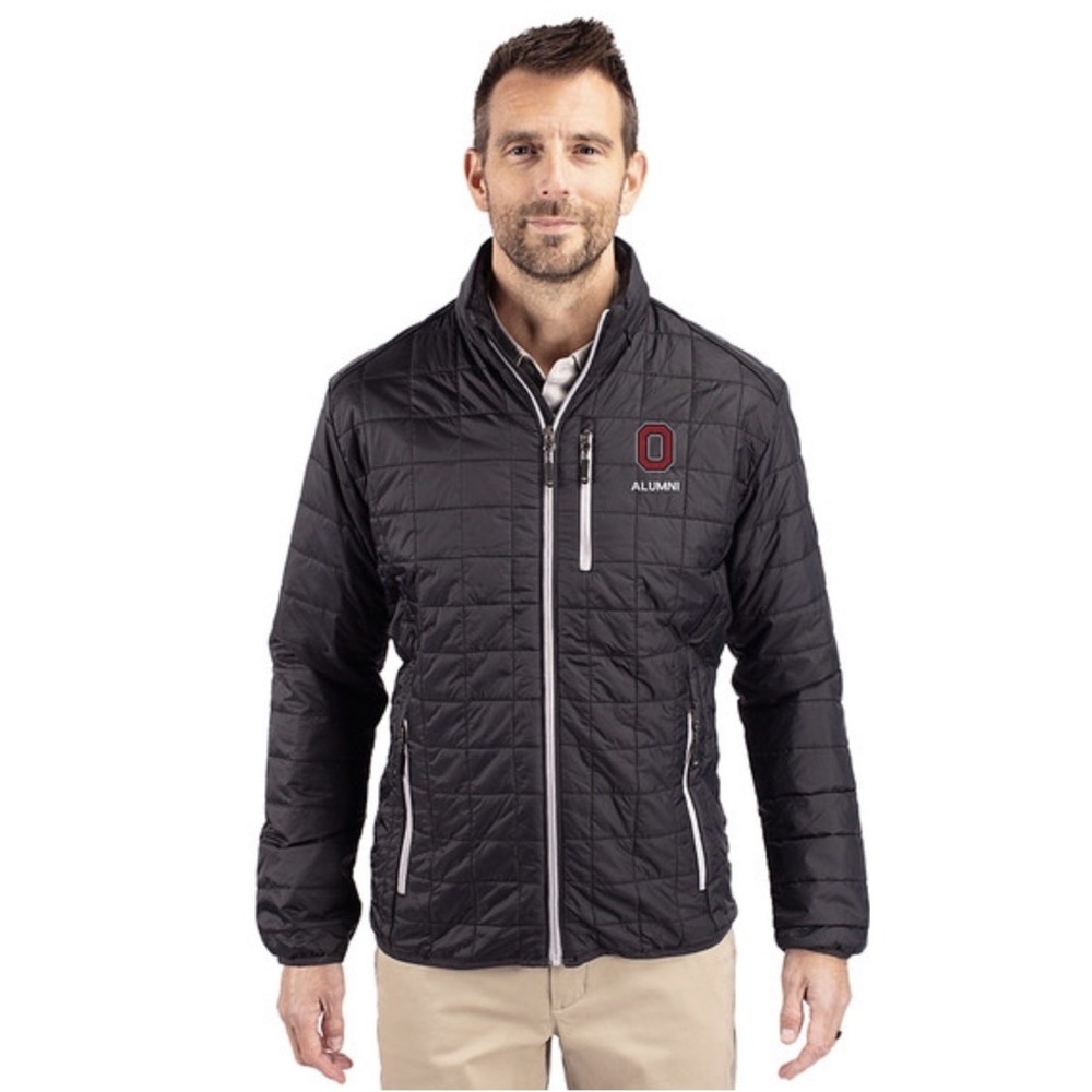 Ohio State Buckeyes Cutter & Buck Men's XL Rainier Primaloft Full Zip Jacket NWT